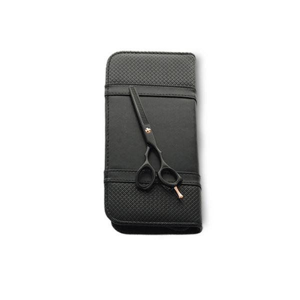 Ciseaux Sculpteurs Offset - Matsui Precision - Noir Mat & Or Rose