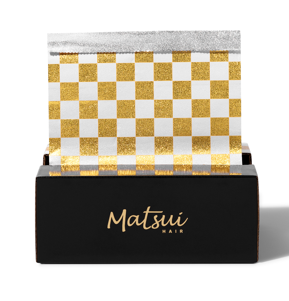 Papier Aluminium Coiffure Matsui - Carreaux d&#39;Or