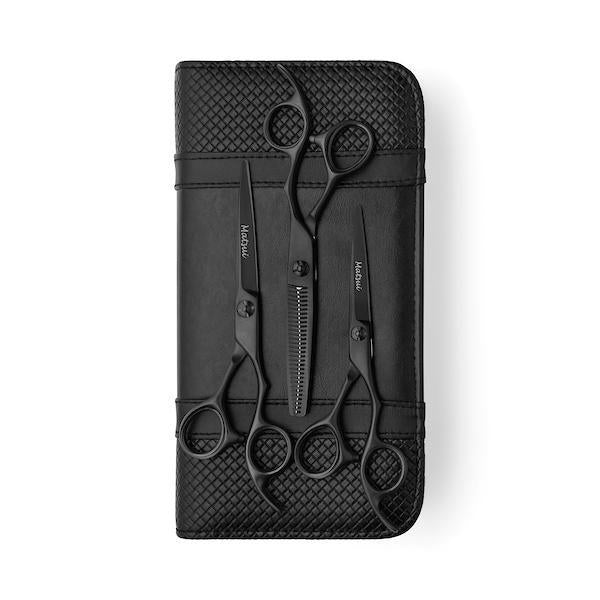 Trio de Ciseaux Matsui VG10 Noirs Mats (1612287311946)