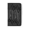 Lot de Ciseaux de Coiffure Matsui Noirs Mats (3584773029962)