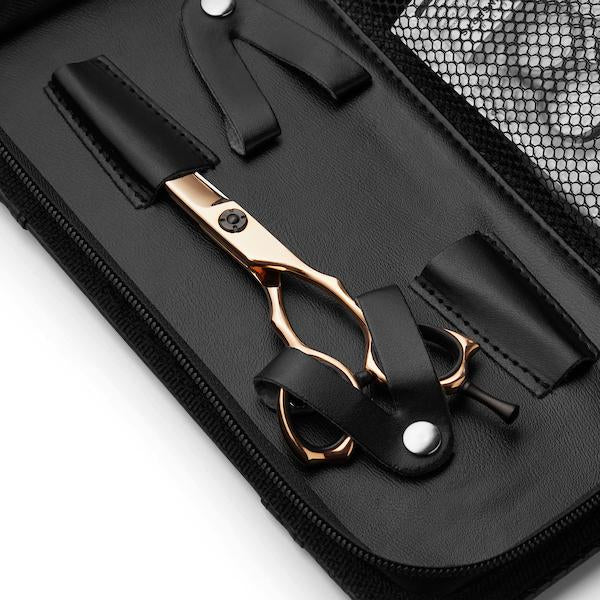 Ensemble de Ciseaux pour gaucher  de Coupe et Sculpteur Matsui Précision Or Rose (4335021523018)